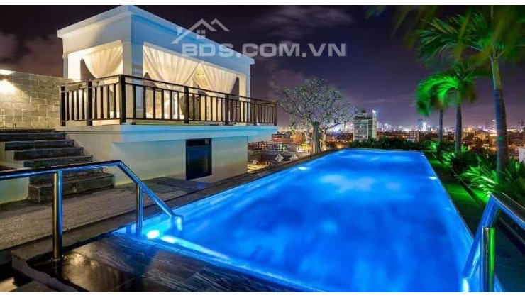 Chuyển nhượng khách sạn 3 sao MT Hà Bổng. Quận Sơn Trà. 200m2.11 tầng. 52 phòng. Giá 77 tỷ